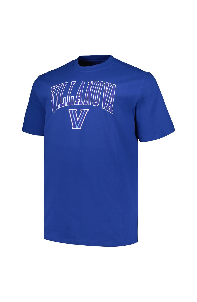 Champion Men's Champion Royal Villanova Wildcats Big & Tall Arch Over Logo T-Shirt, Alternate, color, Royal