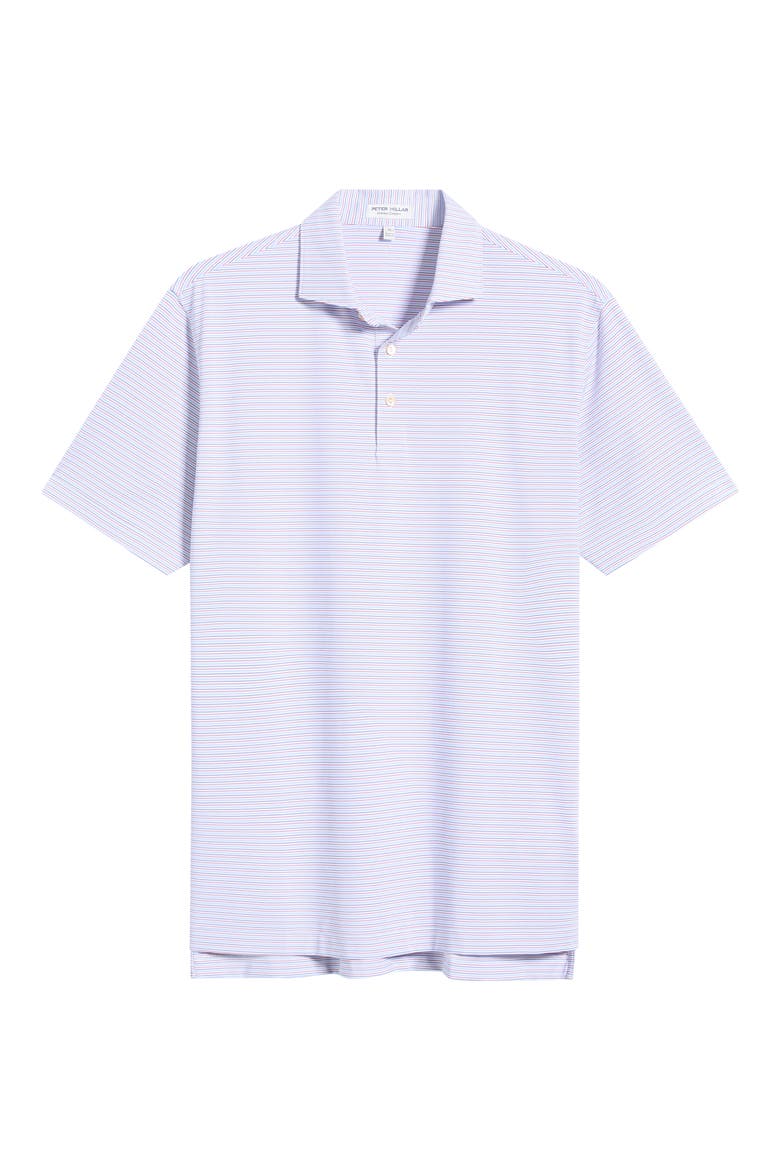 Pierce Performance Jersey Polo, Main, color, WHITE