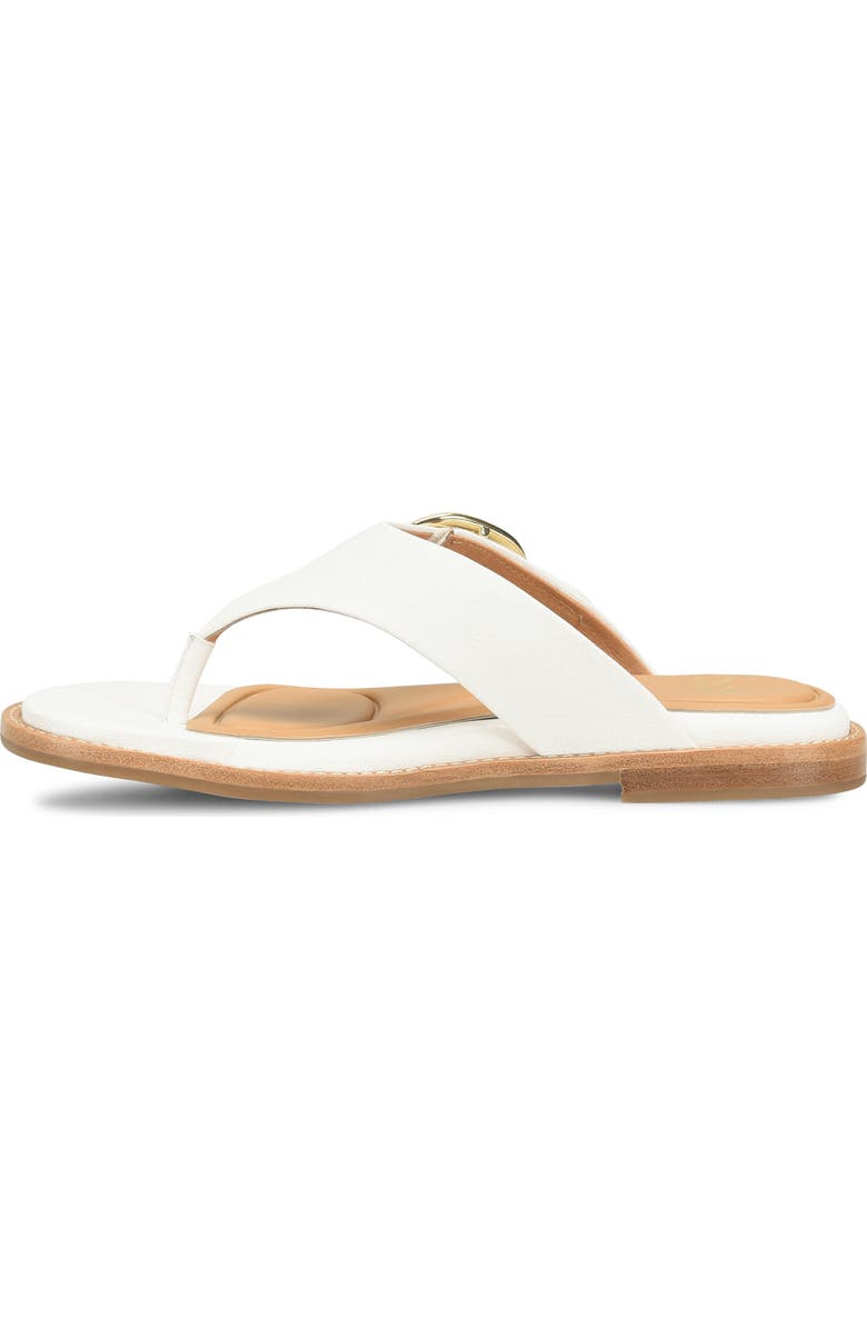 Söfft Nancia Flip Flop, Alternate, color, True White
