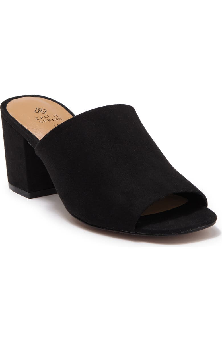 Call It Spring By Aldo Call It Spring Tarasa Block Heel Mule Sandal, Main, color,