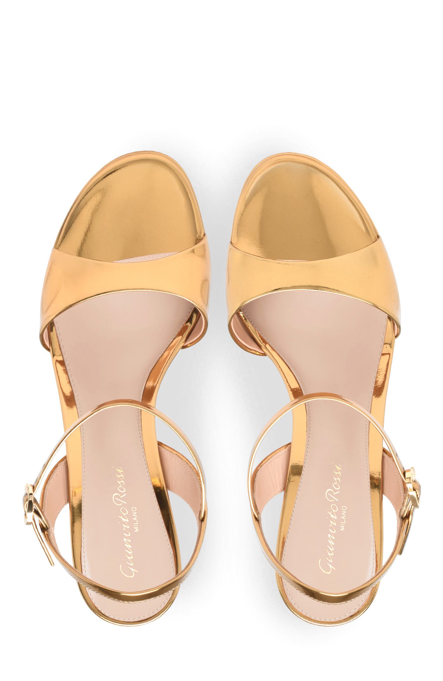 Marlena Sandals, Alternate, color, Metallic Gold  Calf