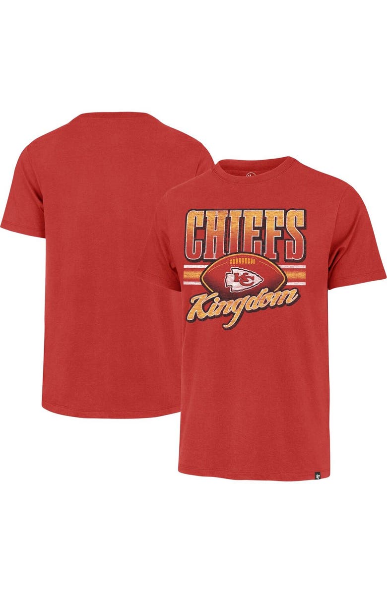 '47 Men's '47 Red Kansas City Chiefs Chiefs Kingdom Regional Franklin T-Shirt, Main, color, 