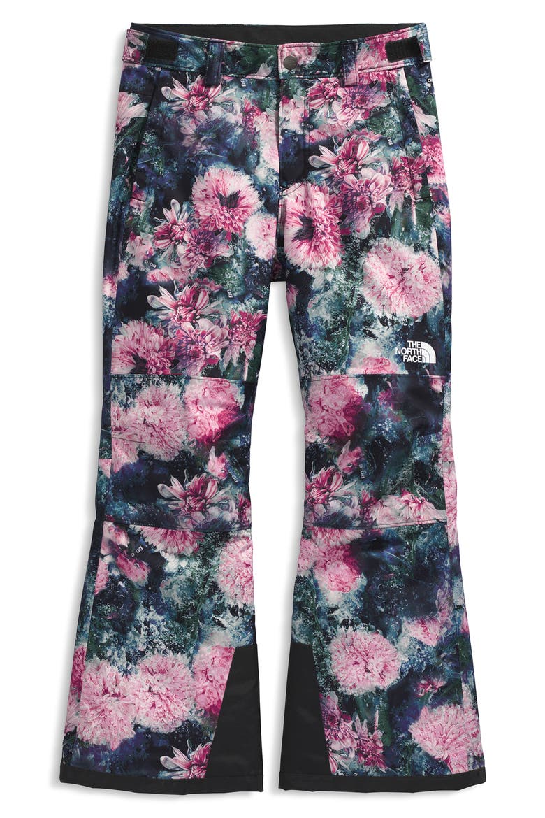 Kids' Freedom Waterproof Insulated Pants, Main, color, PALE BLOSSOM FROZEN