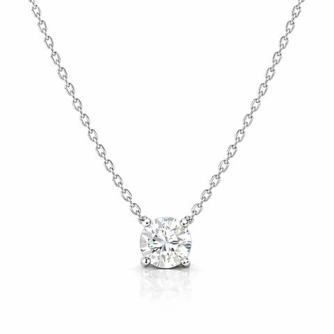 Diamond Solitaire Necklace