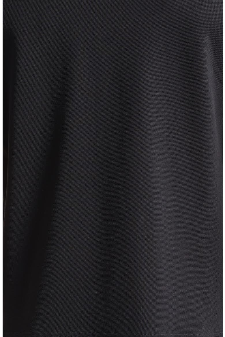 Logo Patch Piqué Polo, Alternate, color, BLACK