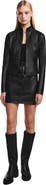 Rudsak ABIGAIL Black Leather Racer Jacket for Women