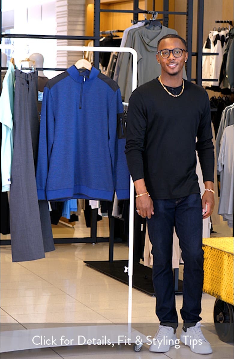 Quarter Zip Pullover, sales video thumbnail