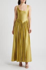 Delfi Collective Oriana Stretch Satin Gown