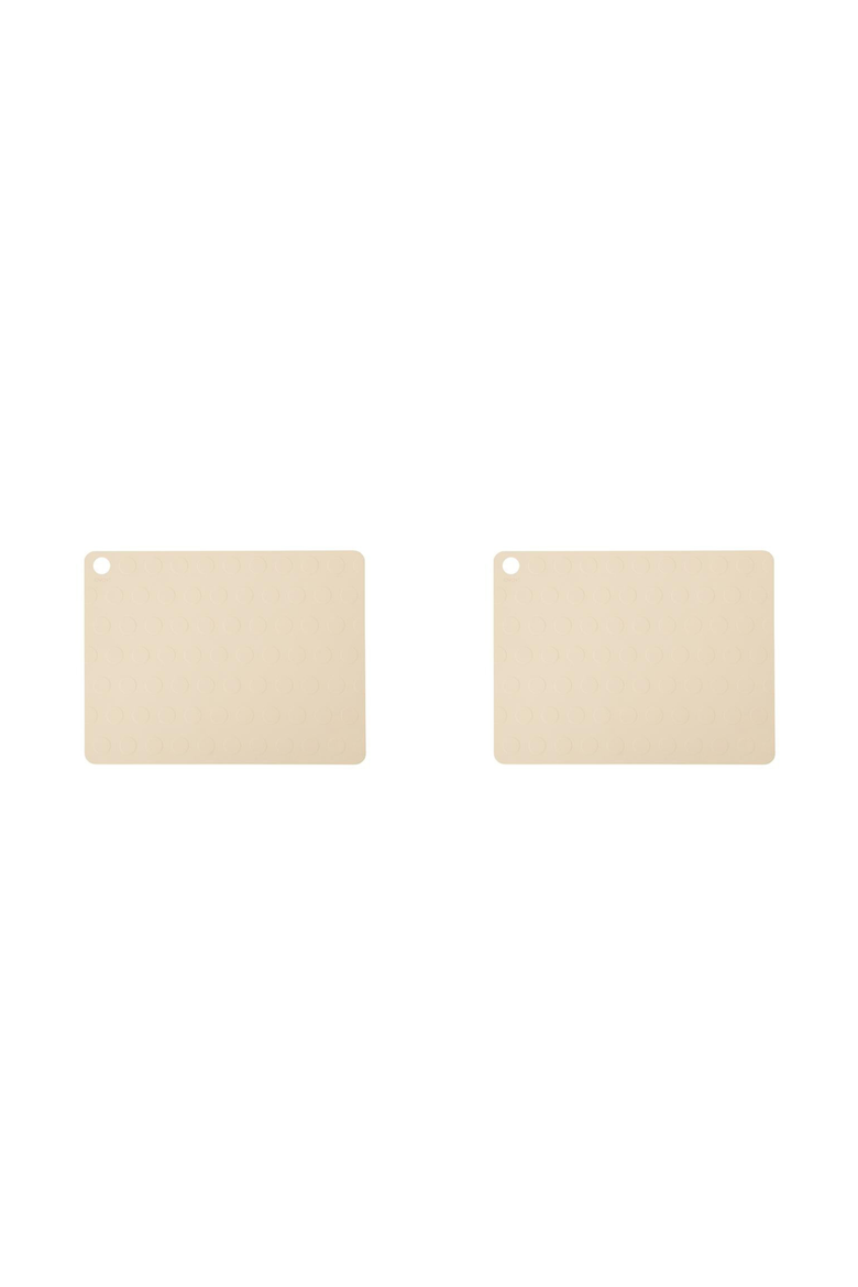 Placemat Dotto - 2 Pcs/Pack, Main, color, Vanilla
