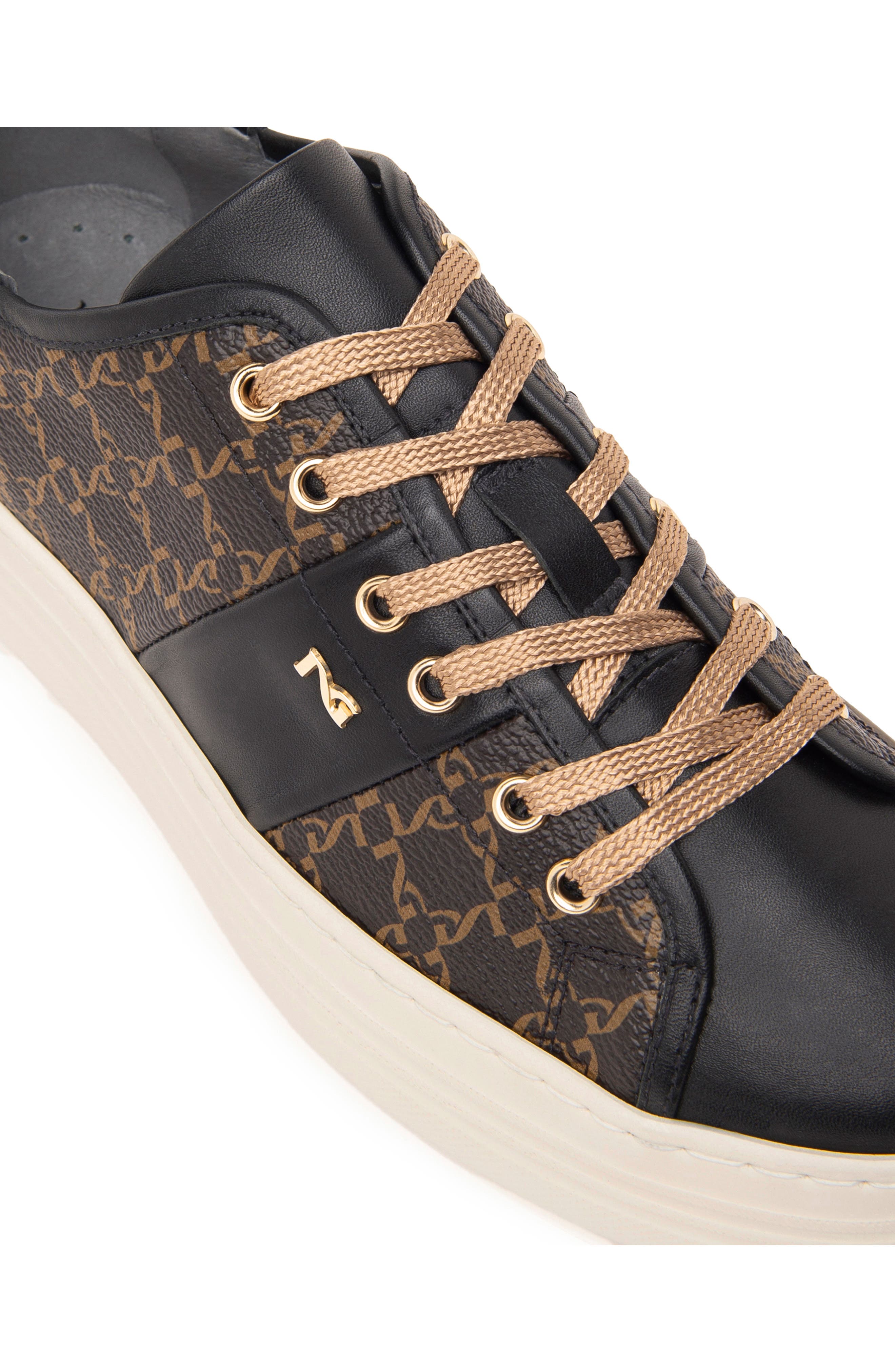 Logo Skater Platform Sneaker, Alternate, color, BLACK