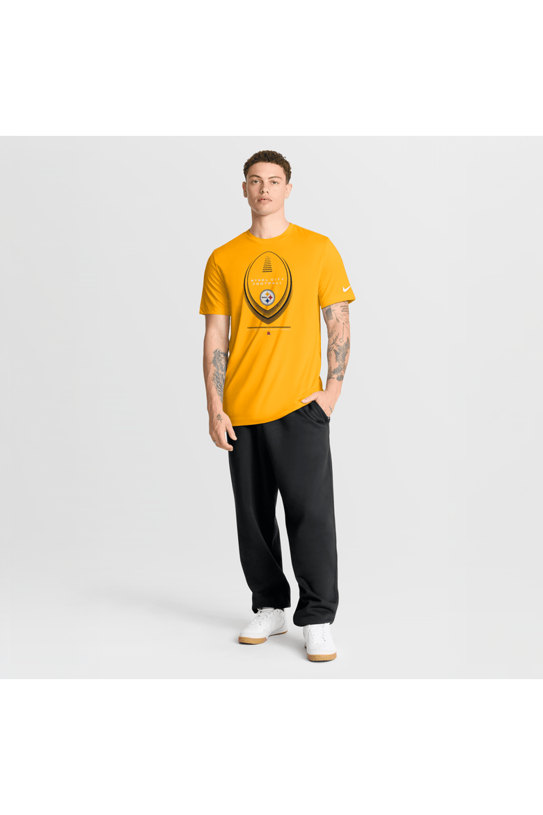 Men's Nike Gold Pittsburgh Steelers Legend Icon Dri-FIT T-Shirt, Alternate, color, Gold