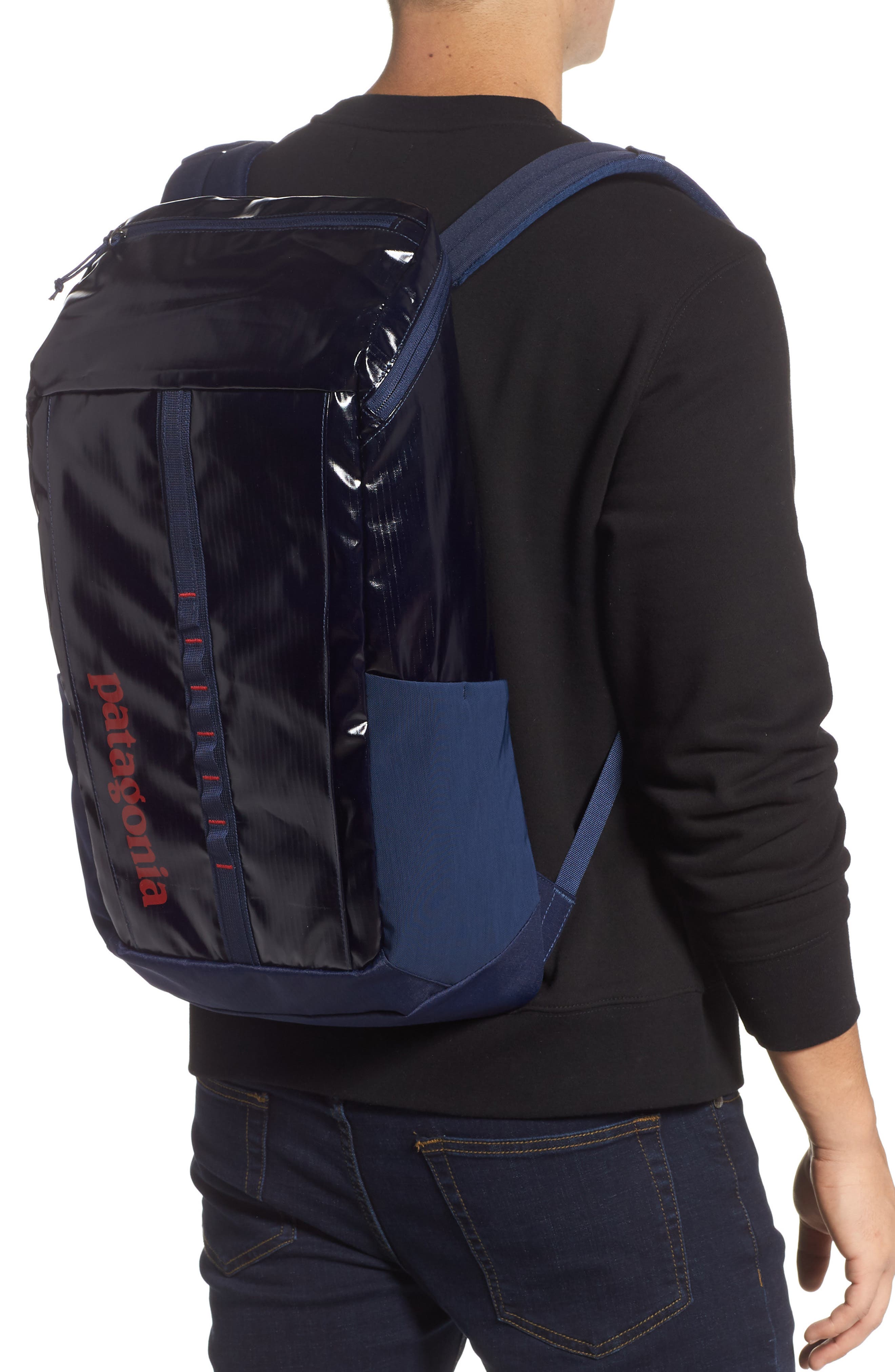 Black Hole 25-Liter Weather Resistant Backpack, Alternate, color, CLASSIC NAVY