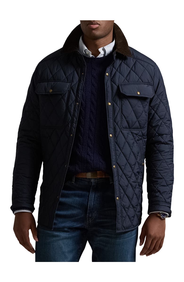 Polo Ralph Lauren Big & Tall Water-Repellent Brentford Jacket, Main, color, 