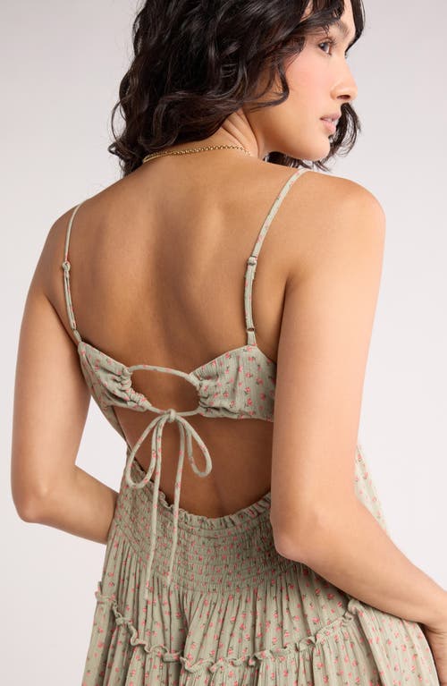 Abound Tie Back Minidress In Neutral