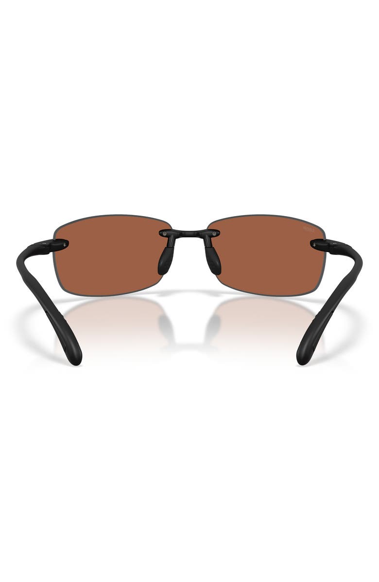 Costa Del Mar Ballast 60mm Sunglasses, Alternate, color, Matte Black / Copper