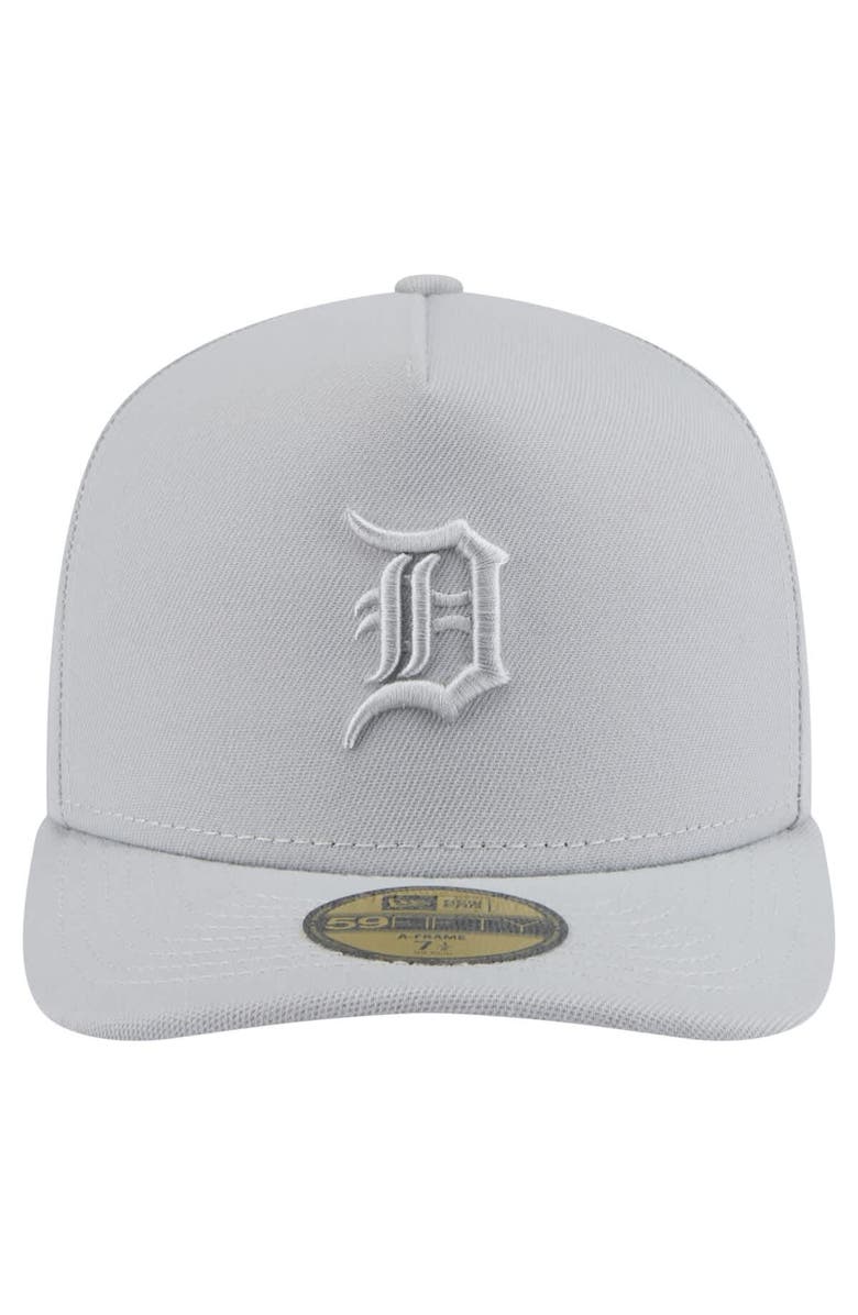 New Era Men's New Era  Gray Detroit Tigers Colorpack 59FIFTY Fitted Hat, Alternate, color, 