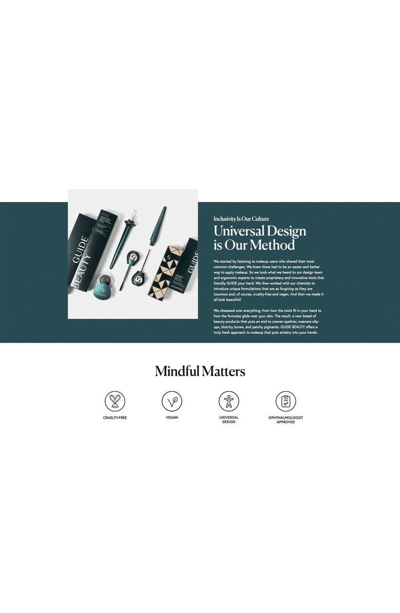 Guide Beauty Guide Line Luxe Long-Wear Eyeliner, Alternate, color, Black