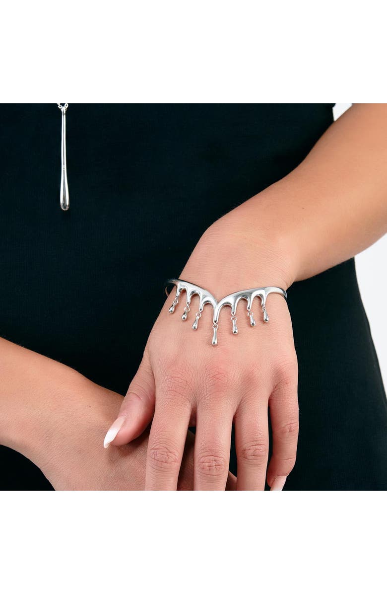 Lucy Quartermaine Waterfall Cuff, Alternate, color, Sterling Silver