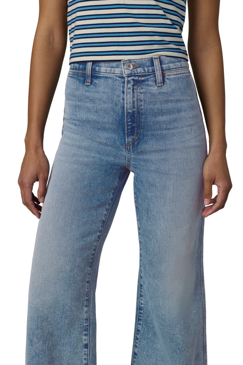 The Mia Welt Pocket High Waist Ankle Wide Leg Jeans, Alternate, color, VERNAL