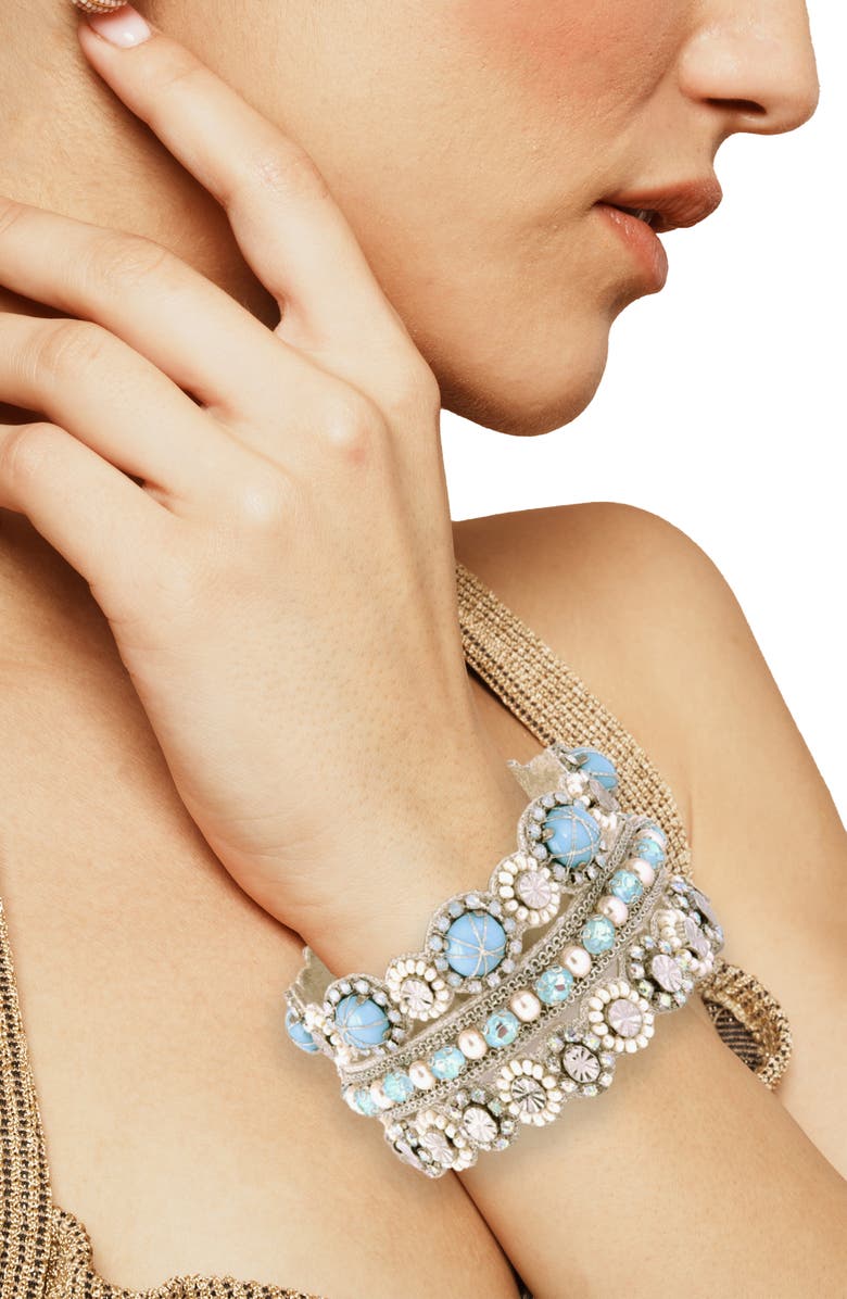 Deepa Gurnani Coryn Bracelet, Alternate, color, 