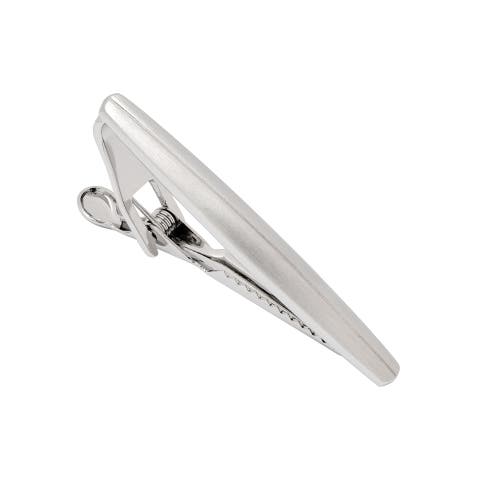 Two Tone Matte Shiny Tie Bar Cufflinks And Stud Sets