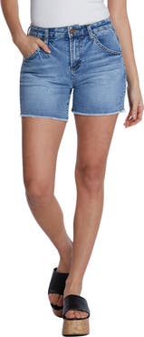 HINT OF BLU Cutoff Denim Shorts