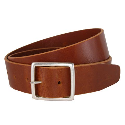 Men's Douglas NoHo Center Bar Pull Up Casual Leather Jean Belt