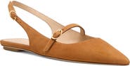 Stuart Weitzman Emilia Mary Jane Slingback Flat