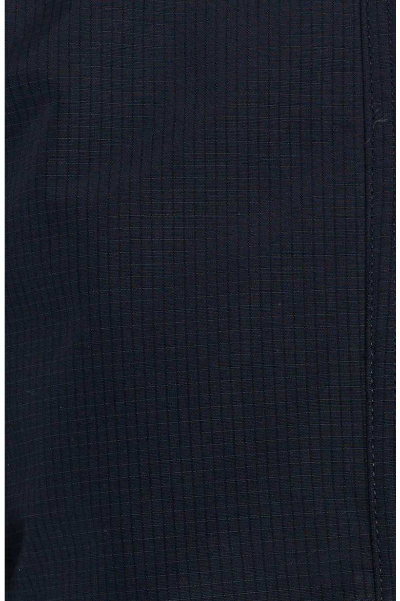 4-Bar Elongated Ripstop Hooded Parka, Alternate, color, NAVY 415