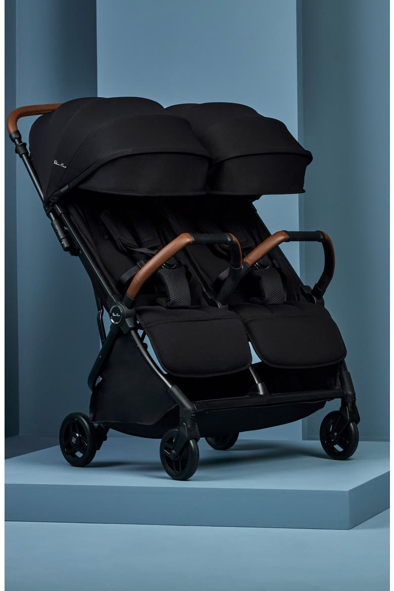 Jet Double Compact Lightweight Travel Stroller Bundle (Nordstrom Exclusive), Alternate, color, BLACK