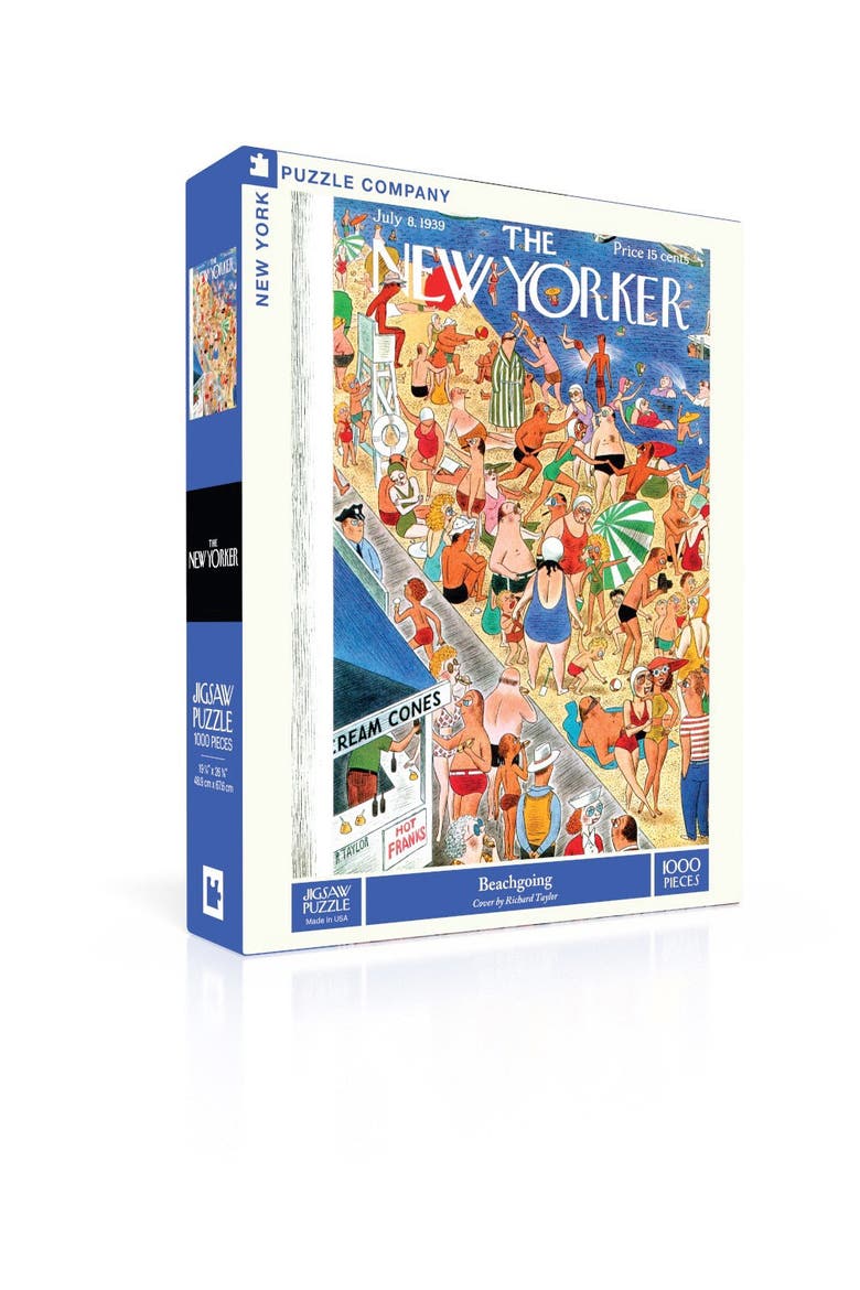 Beachgoing 1000 Piece Puzzle, Alternate, color, No Color