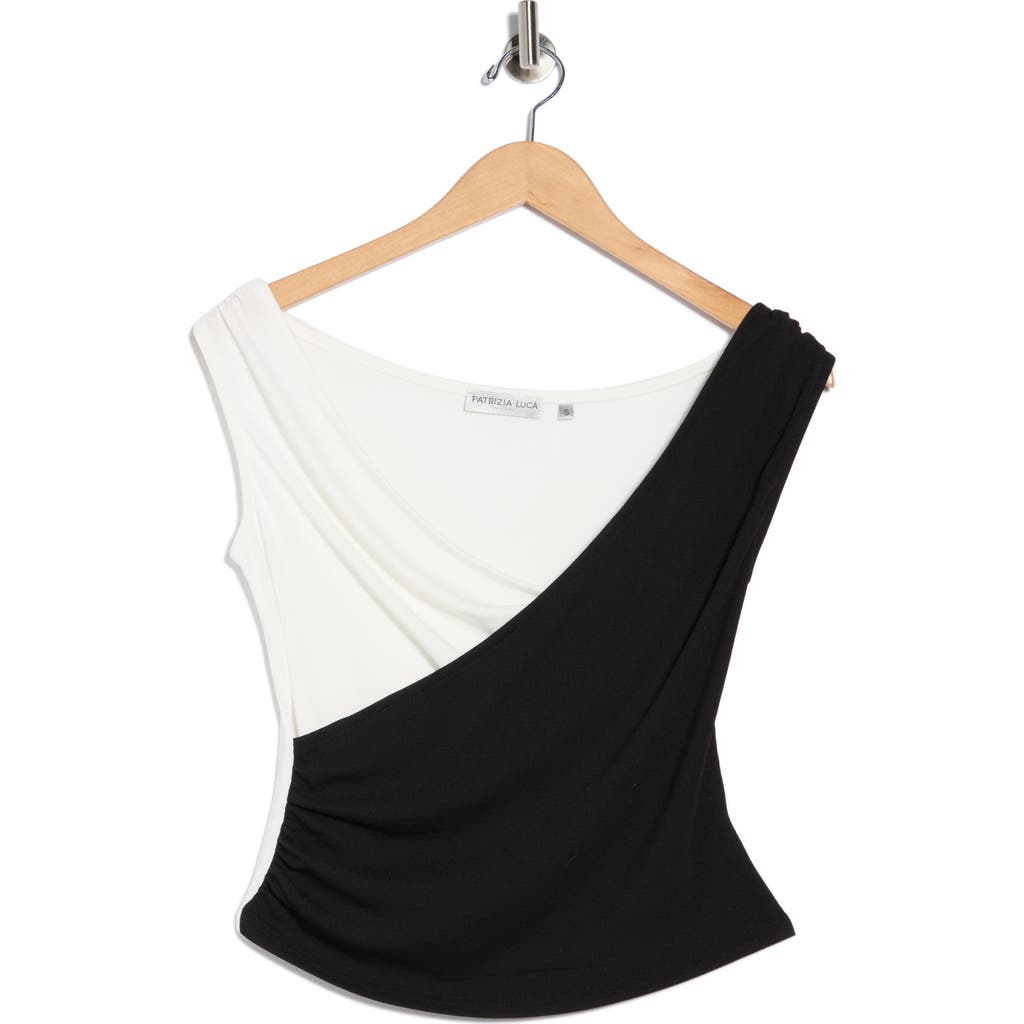 Patrizia Luca Colorblock Sleeveless Top In Multi