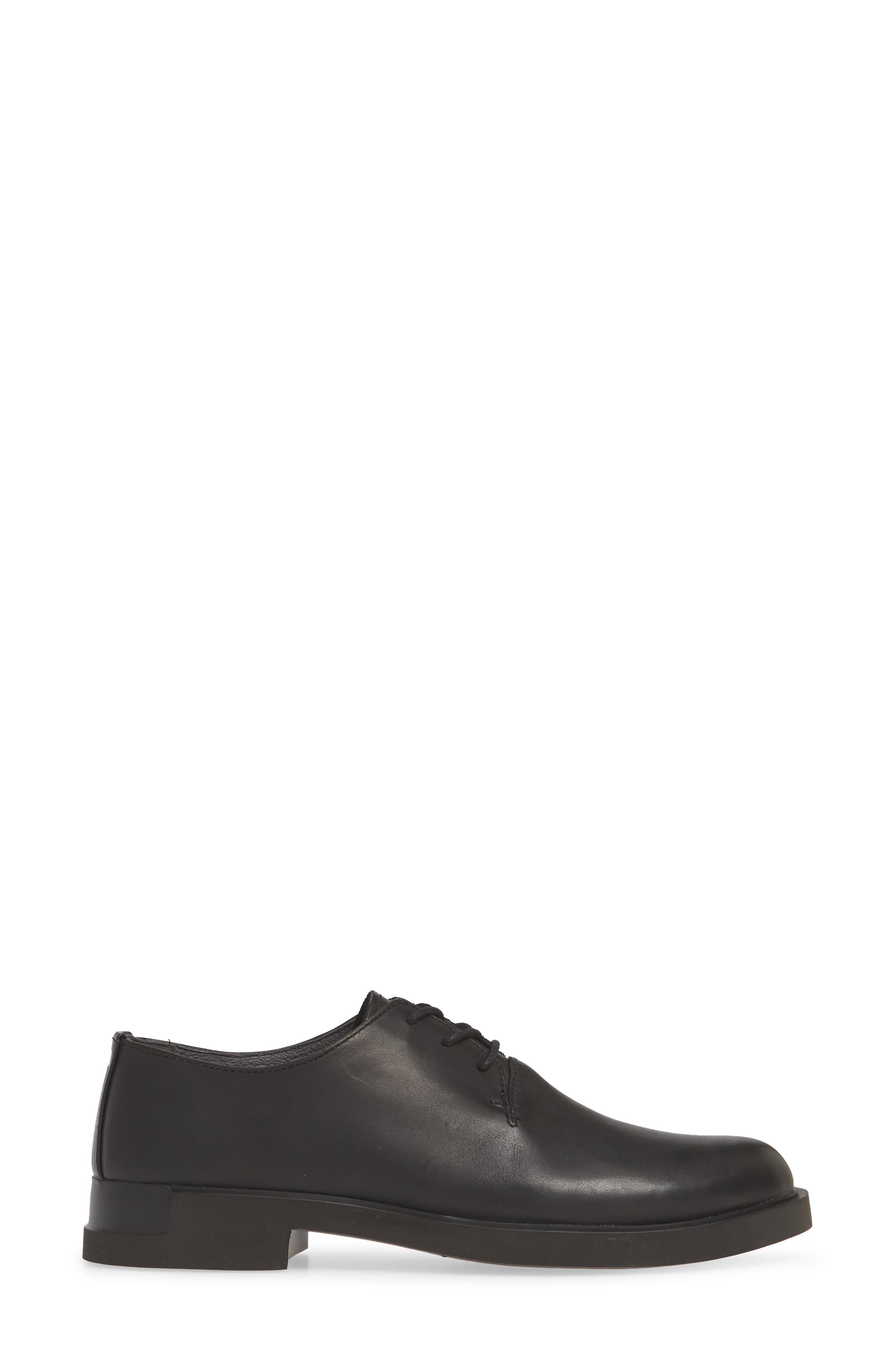 Camper Iman Wholecut Shoe, Alternate, color, Black Leather