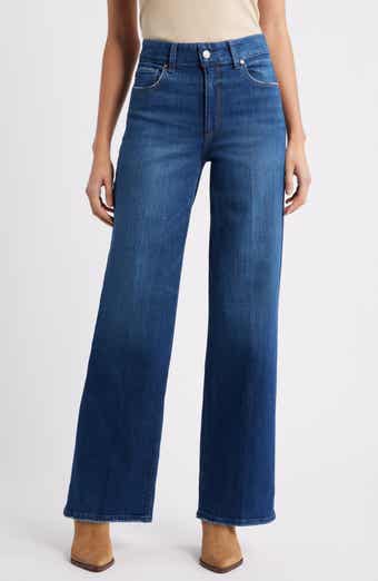 PAIGE Sasha High Waist Wide Leg Jeans