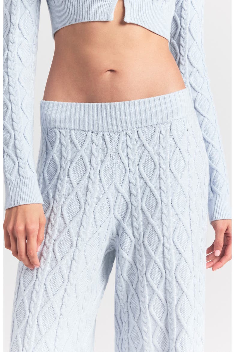 Snow Bunny Straight Leg Pants, Alternate, color, ZEN BLUE