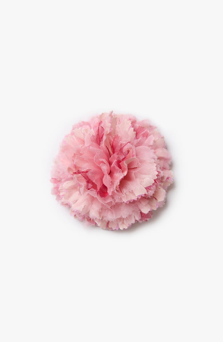 Helena Simon The Light Pink Carnation Floral Brooch, Main, color, Light Pink