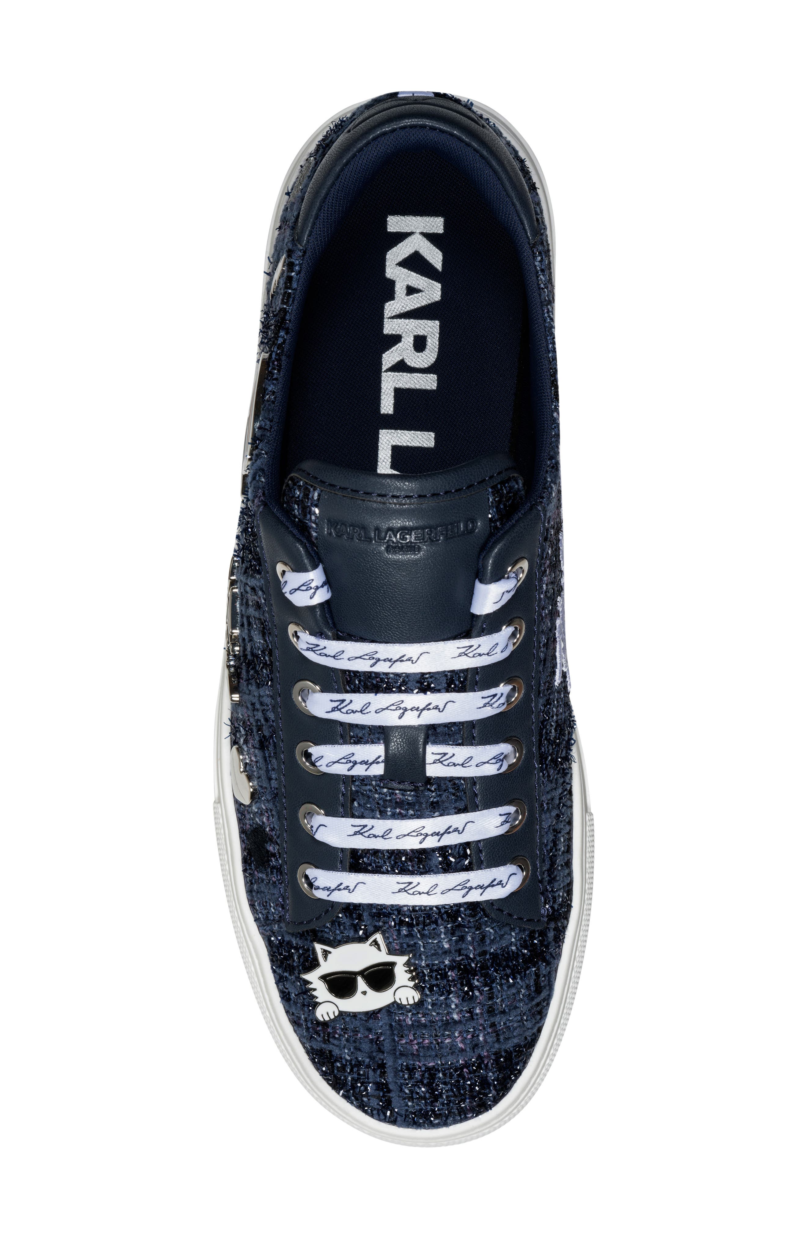Cate Pins Sneaker, Alternate, color, NEW NAVY