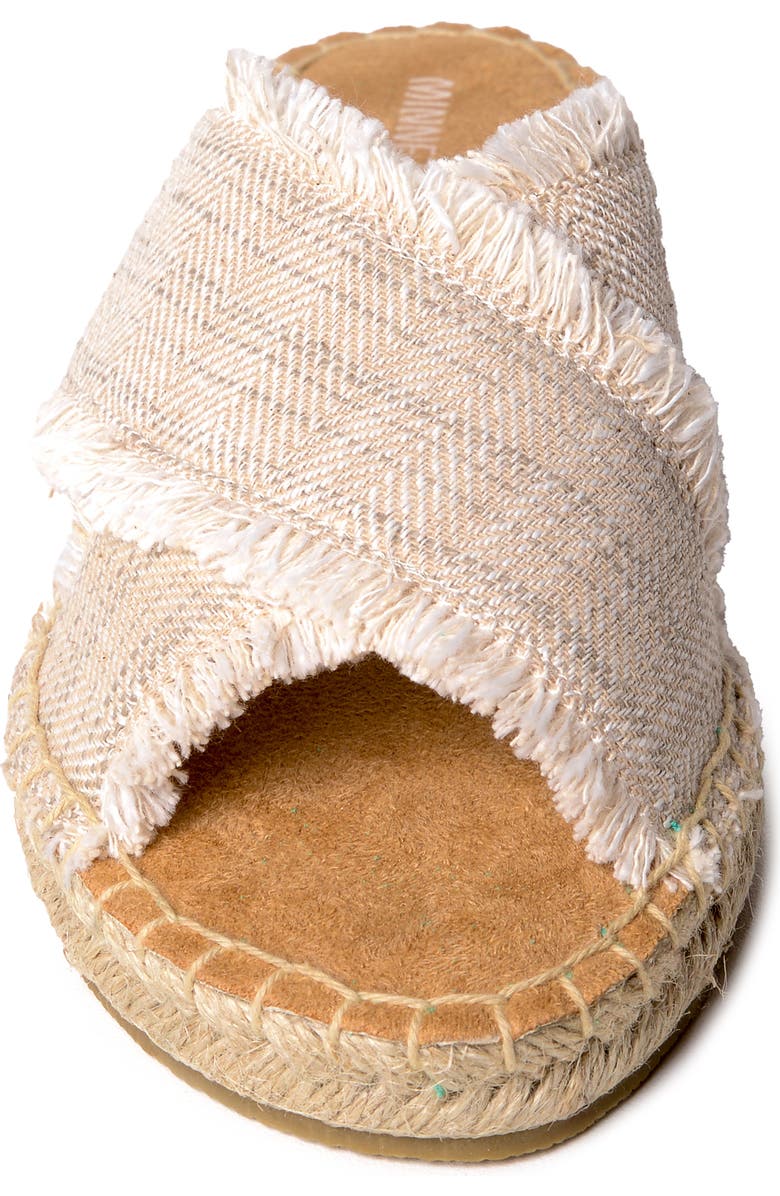Minnetonka Pepper Espadrille Slide Sandal, Alternate, color,