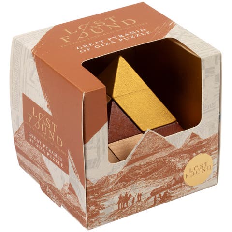 Great Pyramid of Giza 3D Wooden Brainteaser Puzzle