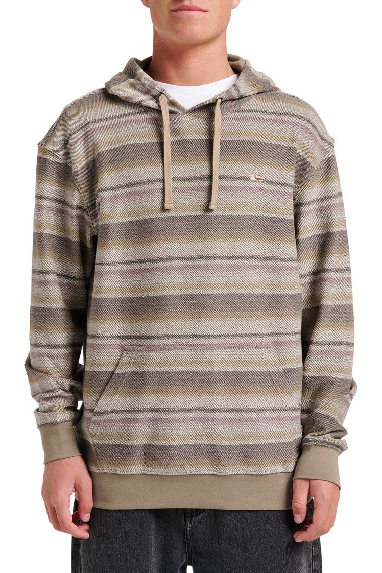 Great Otway Stripe Hoodie, Main, color, FALLEN ROCK