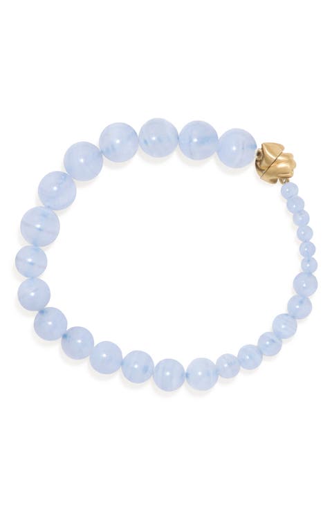 Tidelands Blue Lace Agate Bracelet