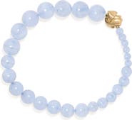 COMPLETEDWORKS Tidelands Blue Lace Agate Bracelet