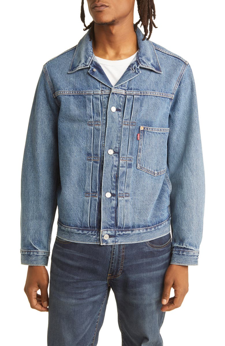 Levi's<sup>®</sup> Type 1 Denim Trucker Jacket, Alternate, color, Type I Dancing Queen Trucker