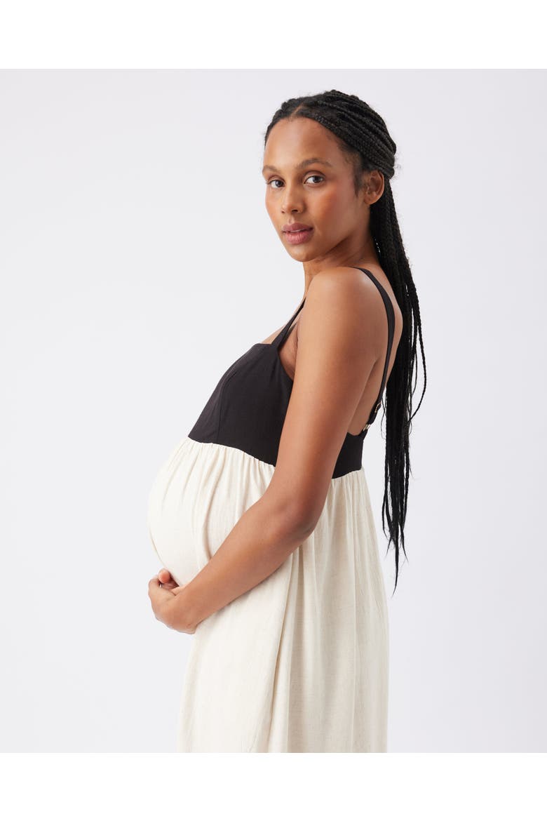 Olivia Dress, Alternate, color, Natural / Black