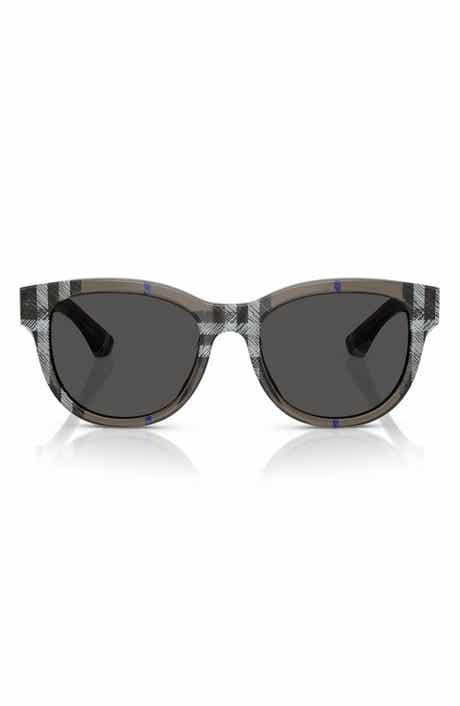 Burberry 54mm Round Sunglasses