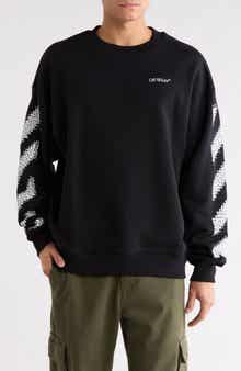 Off-White Pixel Diagonal Skate Sweatshirt