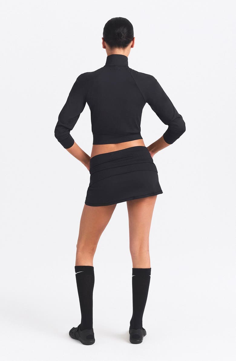 NikeSKIMS Track Jacket, Alternate, color, Obsidian