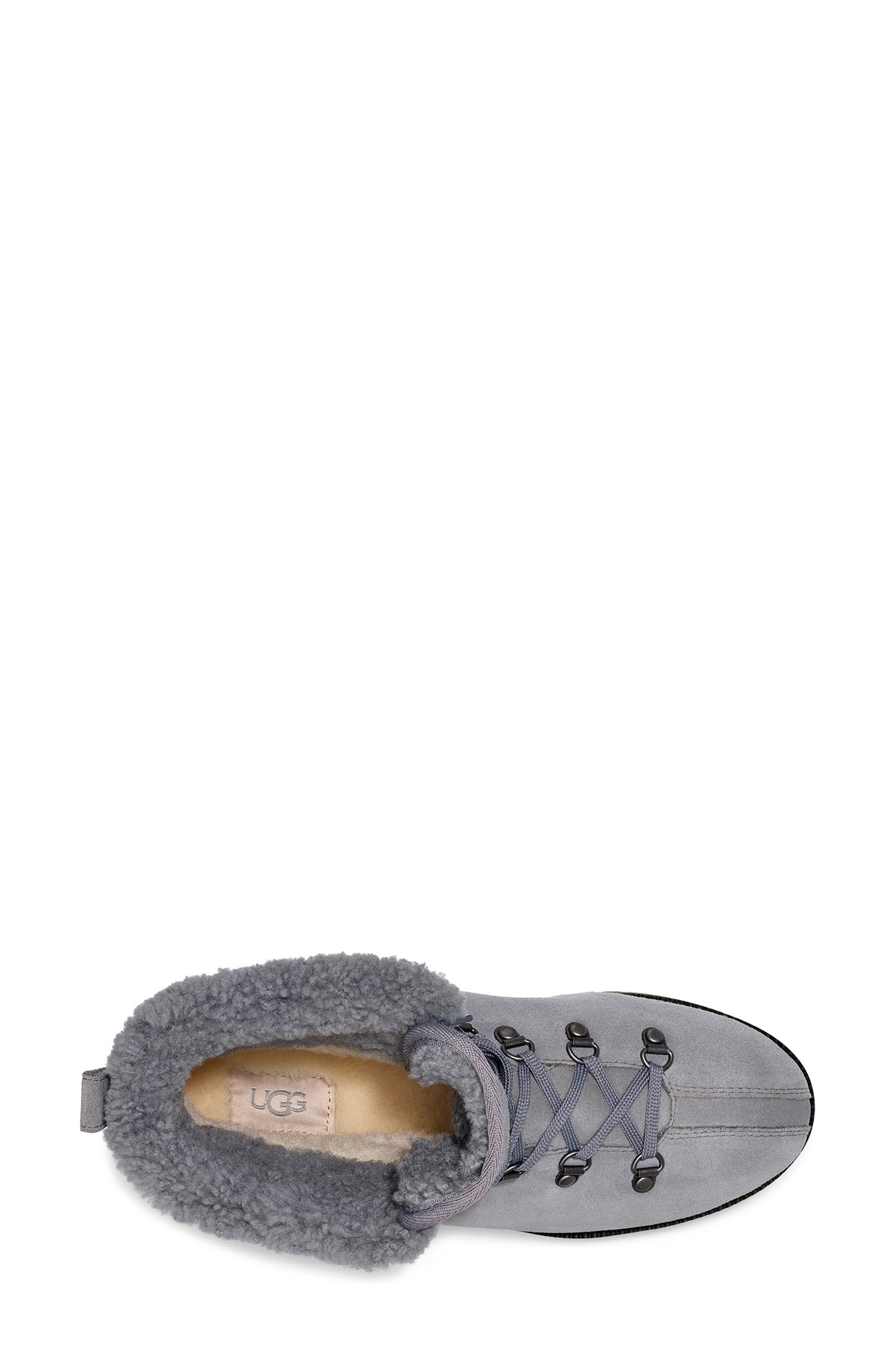 UGG<sup>®</sup> Birch Genuine Shearling Waterproof Winter Boot, Alternate, color, 