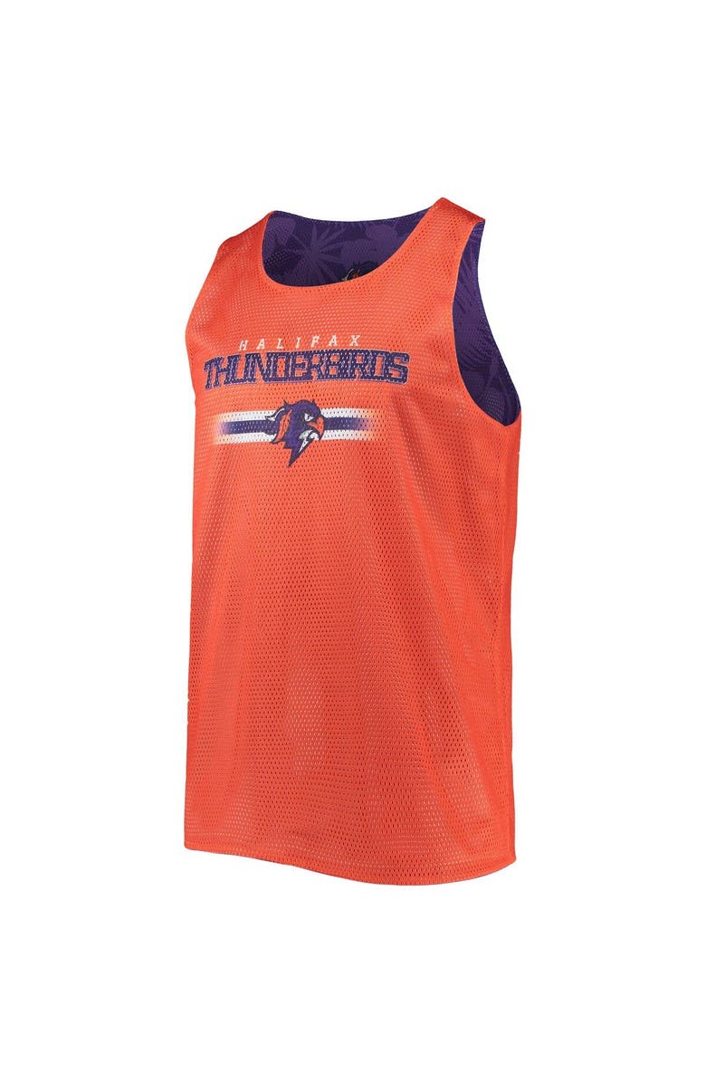 FOCO Men's FOCO Purple/Orange Halifax Thunderbirds Reversible Mesh Tank Top, Alternate, color, Purple
