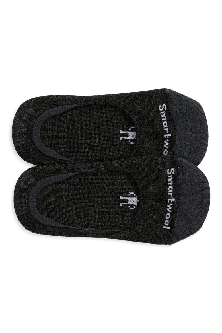 2-Pack No-Show Socks, Main, color, CHARCOAL